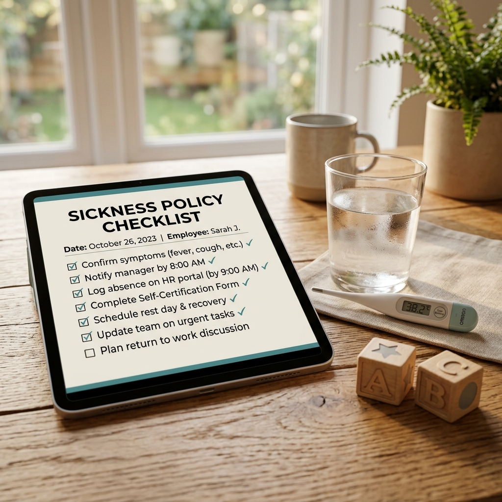 Childminder Sickness Policy & Assistant Cover Guide: Contracts, Fees & 2026 EYFS Rules